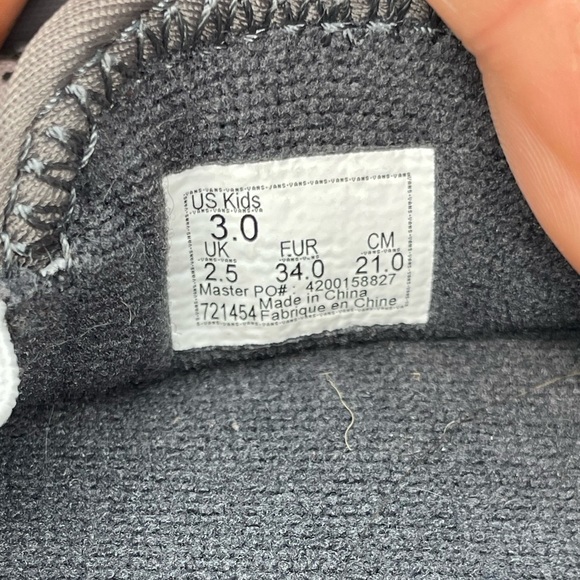 Vans Slip- er 2 Slip-on Comfort Shoes "Snow Leopard" Size Youth 3 - Picture 11 of 15